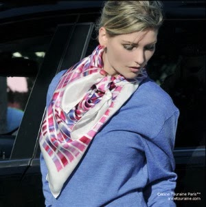 ANNE TOURAINE Paris Scarf of the Month